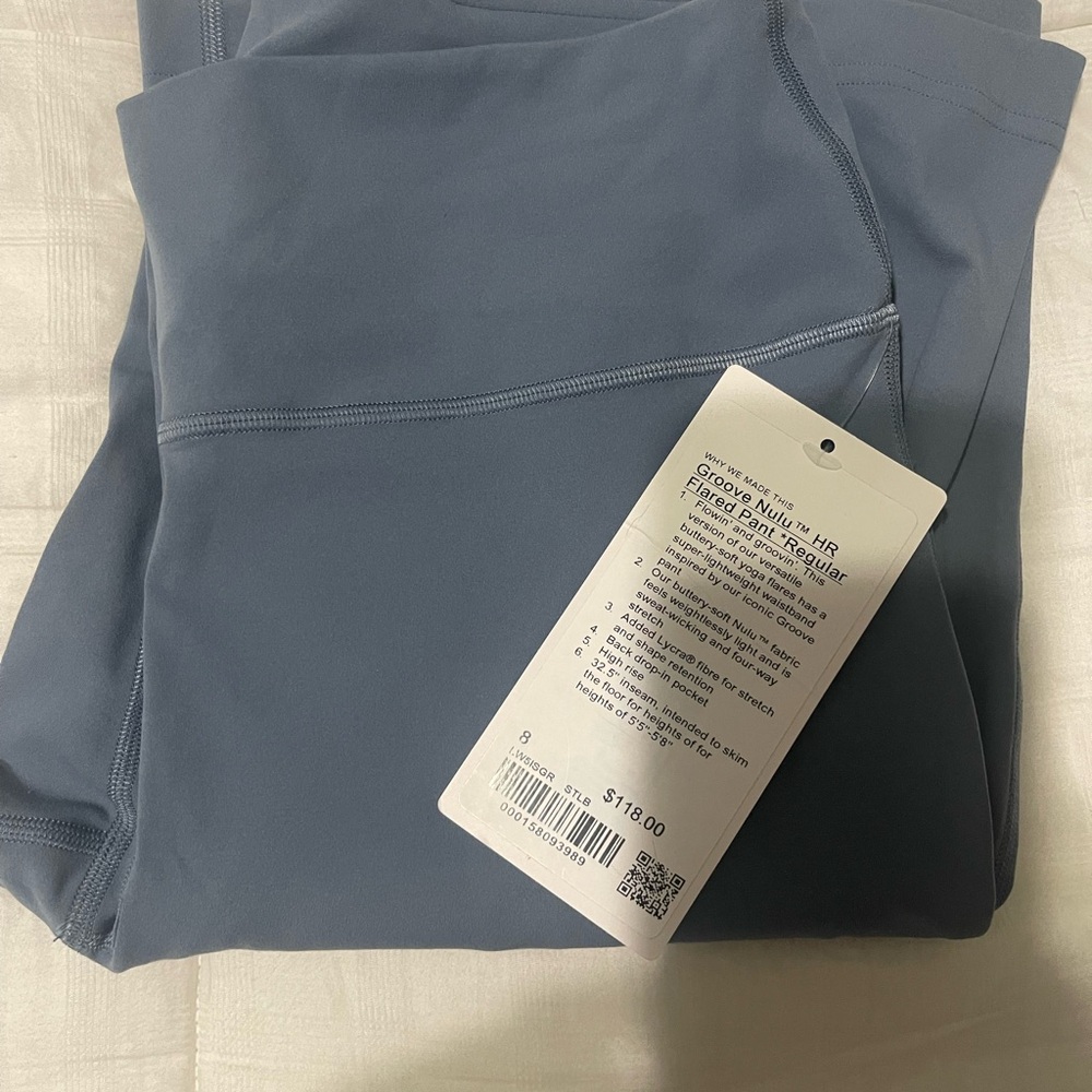 lululemon athletica Blue-Grey Groove Nulu Flare Pant